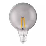 Ledvance Smart+ Wifi E27 Globe Classic Filament Smoky 6W 540lm - 825 Zeer Warm Wit | Dimbaar - Vervangt 50W