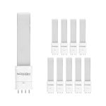 Voordeelpak 10x Noxion Lucent PL-S LED 4.5W 600lm - 840 Koel Wit | Vervangt 9W