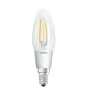 Osram Classic LED E14 Kaars Filament Helder 4.5W 470lm - 827 Zeer Warm Wit | Dimbaar - Vervangt 40W