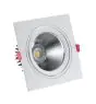 LED Spotlight Vierkant New Madison 15W - 830 Warm Wit | Zaagmaat 115mm - UGR <19