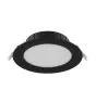 Noxion LED Downlight Hera Plat Inbouw Zwart 15W 1500lm 80D - 827-830-840 CCT | 166mm - Zaagmaat 144mm