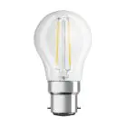 Osram Retrofit Classic LED B22d P45 Kogel Filament Helder 4W 470lm - 827 Zeer Warm Wit | Vervangt 40W