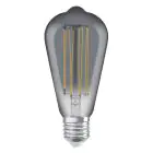 Ledvance Vintage 1906 LED E27 Edison Smoke 11W 500lm - 818 Zeer Warm Wit | Dimbaar - Vervangt 42W