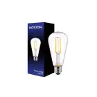 Noxion Lucent LED E27 Edison Filament Helder 4W 470lm - 827 Zeer Warm Wit | Vervangt 40W