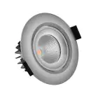 Noxion LED Spot Droplet Kantelbaar Aluminium 6W 400lm 36D - 927 Zeer Warm Wit | Zaagmaat 85mm - IP44 - Beste Kleurweergave - Dimbaar